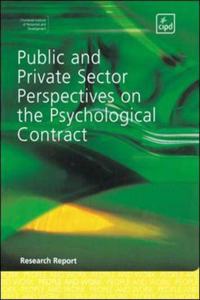 Public and Private Sector Perspectives on the Psychological Contract