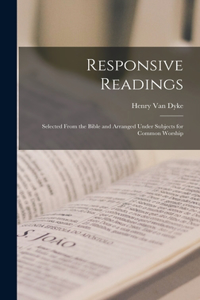 Responsive Readings