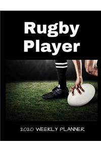Rugby Player 2020 Weekly Planner