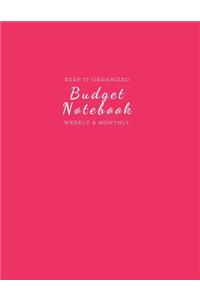 Budget Notebook