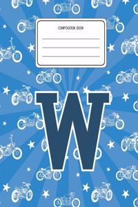 Composition Book W