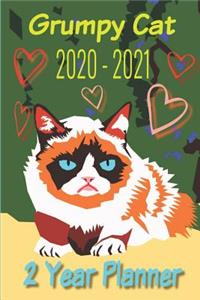 Grumpy Cat 2020 - 2021 2 Year Planner