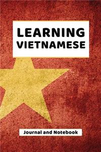 Learning Vietnamese Journal and Notebook
