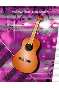 Sheet Music Guitar Tabs for Guitarists