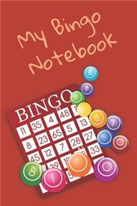 My Bingo Notebook