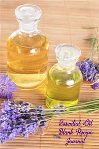 Essential Oil Blank Recipe Journal