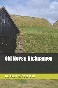 Old Norse Nicknames