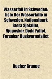 Wasserfall in Schweden
