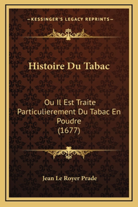 Histoire Du Tabac