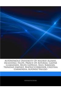 Articles on Autonomous University of Madrid Alumni, Including