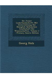 Die Jenaer Liederhandschrift