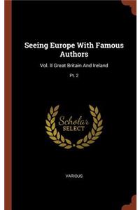 Seeing Europe With Famous Authors