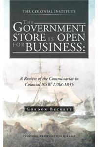 Government Store Is Open for Business