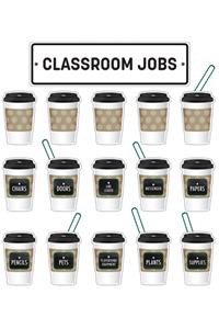 Industrial Cafe Classroom Jobs Mini Bulletin Board Set