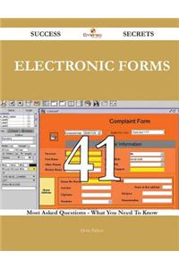 Electronic Forms 41 Success Secrets: 41 ...