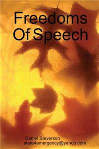 Freedoms Of Speech