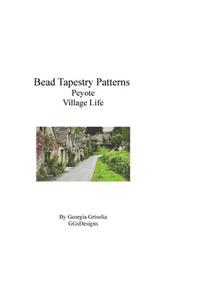 Bead Tapestry Patterns Peyote Village Life