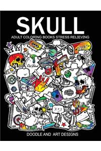 Skull Adults Coloring Books