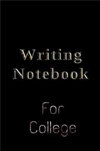 Writing Notebook For College