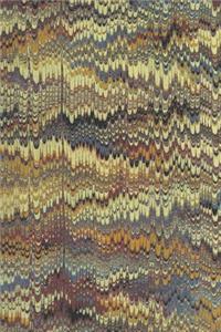 Journal Abstract Design Unique Marbleized