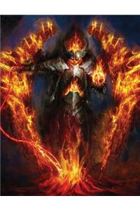 Fire Lord Blank Sketchbook