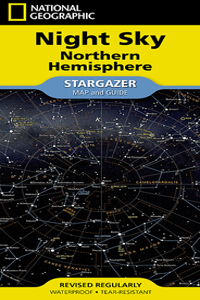 National Geographic Night Sky - Northern Hemisphere Map (Stargazer Folded)