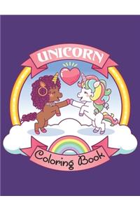 Unicorn Coloring Book