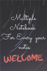 Multiple Notebook For Every your notes