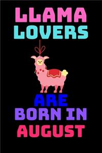 llama lovers are born in august