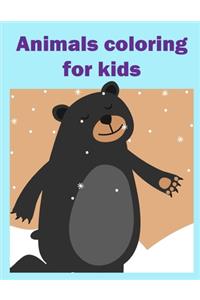 Animals Coloring For Kids