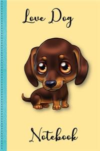 Love Puppy Dog Notebook Volume 8