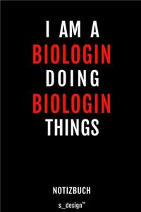 Notizbuch für Biologen / Biologe / Biologin