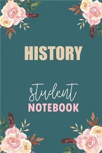 History Student Notebook