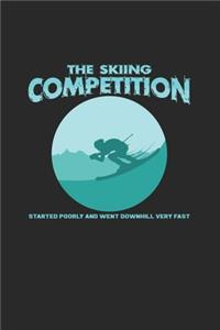 The skiing competition