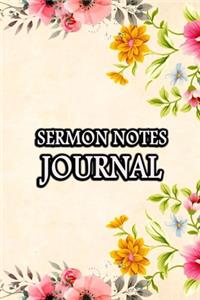 Sermon Notes Journal