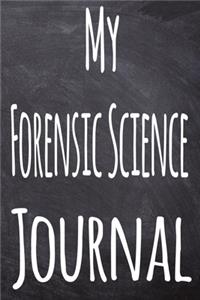 My Forensic Science Journal