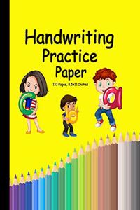 Handwriting Practice Paper-ABC kids
