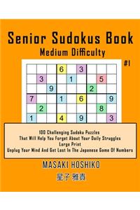 Senior Sudokus Book Medium Difficulty #1