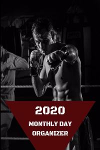 2020 Monthly Day Organizer