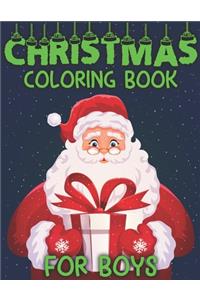 Christmas Coloring Book For Boys