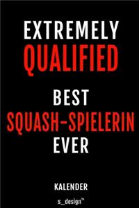Kalender für Squash Spieler / Squash-Spielerin
