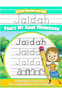 Jaidah Letter Tracing for Kids Trace my Name Workbook