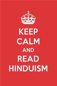 Keep Calm and Read Hinduism: Hinduism Book Designer Notebook