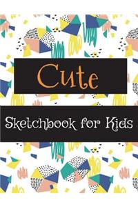 Cute Sketchbook for Kids