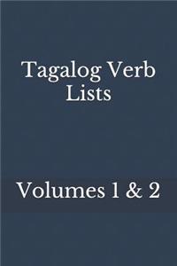 Tagalog Verb Lists Volumes 1 & 2