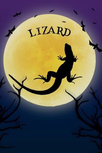 Lizard Notebook Halloween Journal