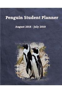 Penguin Student Planner July 2018 - August 2019