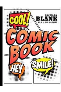 Blank Comic Book For Kids