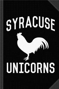 Syracuse Unicorns Journal Notebook