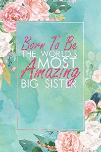 Born to Be the World's Most Amazing Big Sister